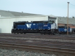 MRL 4302 SD70ACe backing up to MRL 4315